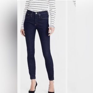 J crew Denim 
9" high-rise skinny jean in signature stretch